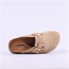 Heavenly Feet Alessia Cool Buckle Clog - Beige